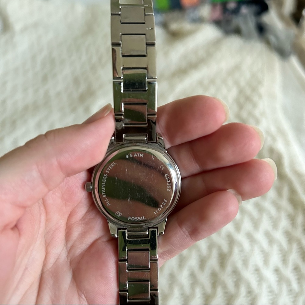 Fossil silver watch - Picture 7 of 8
